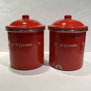 SF STUDIO　ホーロー　容器　キッチン用品