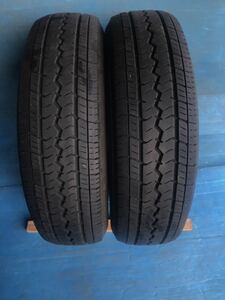 【中古タイヤ&TOYO】サイズ　195/80R15 103/101L LT 溝　7分山 以上　2019年製　汚れあり　パンク無し　画像でご確認