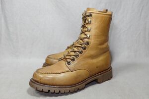 極希少1960年代製USA Vintage『Herman shoes and boots』古き良き時代のレースアップブーツ US6 アメリカ製goodyearヴィンテージvibram 