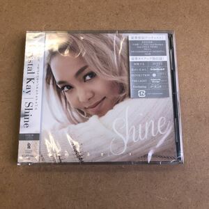 送料無料☆Crystal Kay『Shine』初回限定盤CD＋DVD☆新品未開封品☆安室奈美恵☆EXILE☆246