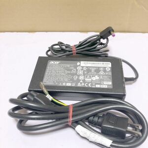 中古純正良品Acer エイサー アダプターPA-1131-16ADP-135KB T 135W 19V7.1A コネクタ外径約5.5ｍｍ内径約1.7ｍｍ 動作済み 管理番号SHA1244