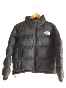 THE NORTH FACE◆SHORT NUPTSE JACKET_ショートヌプシジャケット/L/ナイロン/BLK/無地