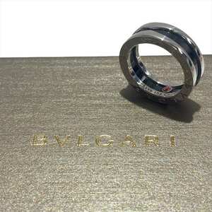 【中古】BVLGARI ブルガリ　セーブ ザ チルドレン シルバーリング　指輪 Ag925　#51 【Luxury Brand Selection】