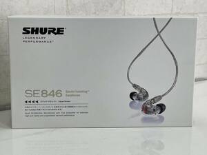 ■未使用/正規品■SHURE シュア SE846-CL-A クリスタルクリア