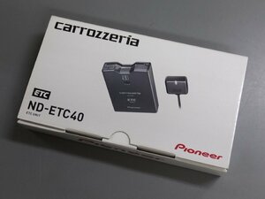 【未使用未開封・在庫品】Pioneer パイオニア カロッツェリア ETCユニット ND-ETC40 スタンドアローンタイプ