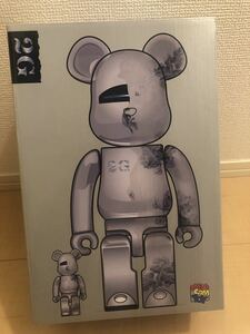 SORAYAMA × Daniel Arsham ベアブリック/BE@RBRICK 100%&400%(メディコムトイ・フィギュア・空山基・ダニエル　アーシャム)