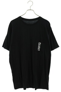 クロムハーツ Tシャツ サイズ:XL バックスクロールセメタリークロスTシャツ 中古 SS07