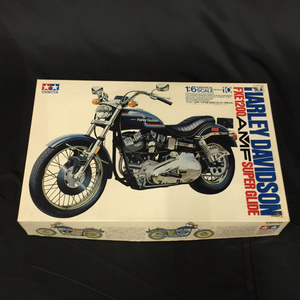 1円 タミヤ 1/6 ハーレースポーツFXE1200 スーパーグライド HARLEY DAVIDSON プラモデル ホビー 未組立品 現状品