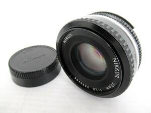 【Nikon/ニコン】巳②67//NIKKOR Ai-s 50mm 1:1.8/防湿庫保管品　美品