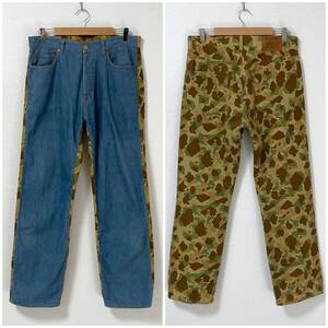 世田谷ベース Daytona S.E.A.F COTTON 1/2 PANTS デニムパンツ ダックハンターカモ W36 デイトナ 迷彩 カモフラ 所ジョージ 4090266