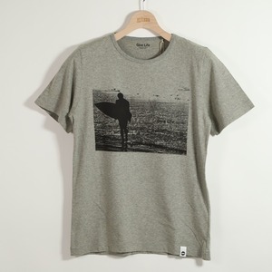 公式 gim ジム オーガニックコットン surfer photo プリントTシャツ M 231215