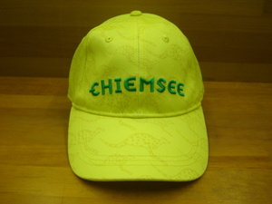 新品CHIEMSEE(キムジー)メンズキャップMBRC CAP (2015 YELLOW/SAND AOP)