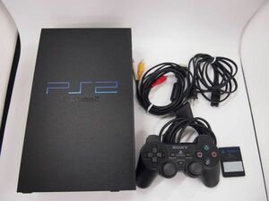 X1118 PlayStation2 本体 SCPH-30000 コントローラー メモリーカード PS2 プレイステーション2
