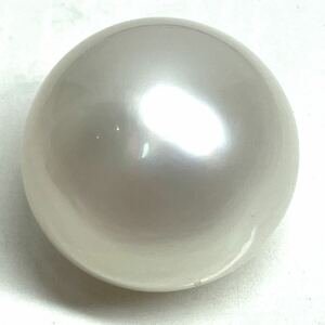 ☆南洋白蝶真珠26.838ct☆s約16.4×14.4mm ルース 裸石 宝石 ジュエリー pearl jewelry パール 真珠 EB2-