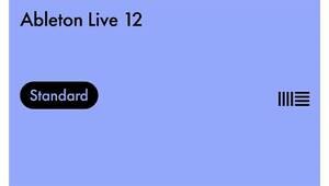 Ableton Live 12 Standard + Live用PACK3製品付属