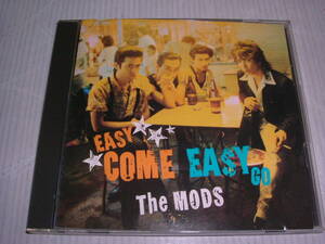 廃盤CD★THE MODS EASY COME EASY GO★ザ・モッズ★イージカムイージーゴー★程度良好で送料無料！！！