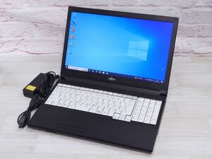 Aランク 富士通 LIFEBOOK A577/SX 第7世代 i5 7300U メモリ16GB SSD256GB DVDS Win10