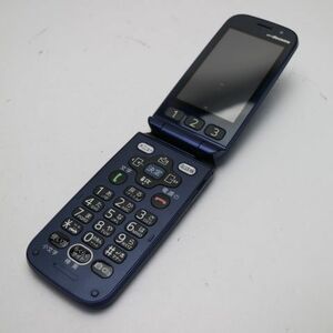 中古 F-08C ネイビー 即日発送 DoCoMo ガラケー FUJITSU らくらくホン 本体 あすつく 土日祝発送OK