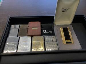 #16146におまとめ　９点全て火花確認済み　ZIPPO　ジッポー　 Zippo　ライター　9点　喫煙具　