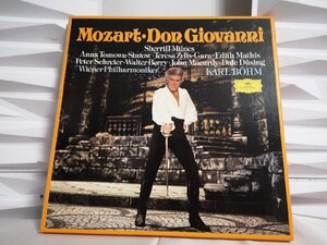 【ハイブリッド洗浄】★レコード★2563-969～971 Mozart DON Giovanni/Mozart・Bohm レコード3枚セット モーツァルト【3点以上で送料無料】