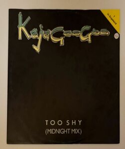 【LP】Kaja Goo Goo / Too Shy (Midnight Mix)【UK Rock】【ニューウェーブ】【リマール】【80