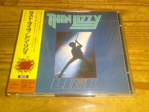 CD：THIN LIZZY シン・リジィ ラスト・ライヴ：帯付：2枚組