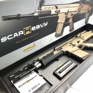 東京マルイ 次世代電動ガン SCAR Heavy FDE 外箱・取説付 フラットダークアース