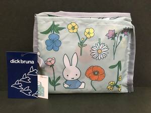 miffy/ミッフィー　エコバッグ☆彡　ミッフィー花畑☆　総柄水色　ディック・ブルーナ　新品　スモール・プラネット