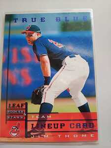 1998 Leaf Rookies＆Stars Blue Jim Thome