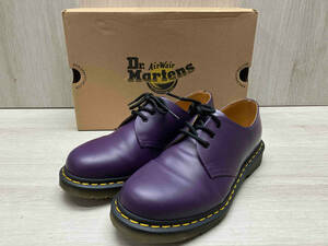 Dr.Martens/ドクターマーチン 1461 3ホールシューズ 31009547 リッチパープル 定番人気 スムースレザー イエローステッチ ラバーソール UK7