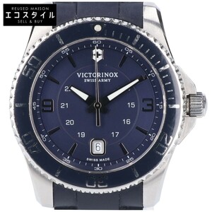 VICTORINOX ビクトリノックス 241603 マーベリック ラバーバンド クォーツ 腕時計 ネイビー メンズ