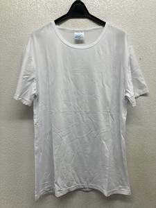 【未使用】メンズ　Tシャツ　ホワイト　無地　XL　