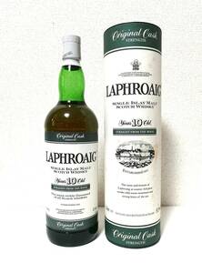 LAPHROAIG ラフロイグ 10年 オリジナルカスクストレングス 1000ml 57.3度 未開封品 箱付き