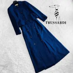 【未使用タグ付☆】TRASARDI トラサルディ　シルク混 セットアップ♡