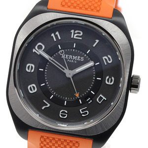 エルメス HERMES SP1.741a H08 デイト 自動巻き メンズ 良品 _846786