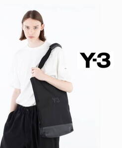 Y-3（ワイスリー）Y-3 CL TOTE　キャンバス×レザートートバッグ 　ヨウジヤマモト×アディダス