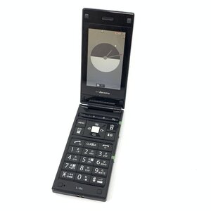 ◆美品/フィルム付◆LGエレクトロニクス/docomo STYLE series L-10C/docomo 3G/Black/55640