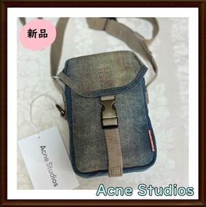 新品☆Acne Studios☆ブリーチデニム ショルダーバッグ