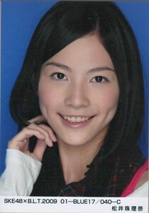 SKE48×B.L.T 2009 01 BULE 松井珠理奈 C 写真　A00283