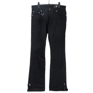 未使用 SKULL FLIGHT スカルフライト ワークパンツ SFP23-001 SS PANTS type2 ストレッチ ブラック 黒 33 20019349