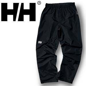 新品 HELLY HANSEN ヘリーハンセン ウォータープルーフ 撥水 防水 透湿 40Dナイロン レインパンツ アウトドアウェア M メンズ ◆B3943