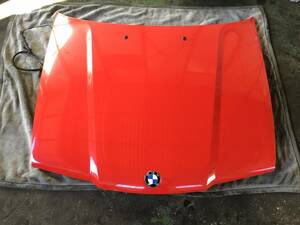 H.9年 BMW N 21017 ボンネット (赤) ヤフオク 即日発送可 WBACA02 150×140×20