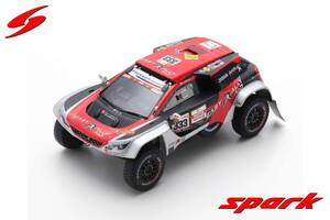 ■スパークモデル 1/43 2019 プジョー3008 DKR Maxi #333 J-P.Besson ダカールラリー