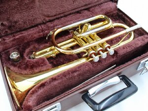 管理番号=f2997982【中古】YAMAHA YCR-2310 CORNET JUNK ヤマハ コルネット ジャンク 現状渡し 201542