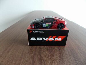 ＊538 トミカ　希少　YOKOHAMA 　ADVAN　NO.43　NSX　未使用に近い！　サスペンション　S=1/62　透明ケース付き　