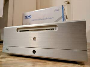 【中古美品】ASKTech ZENO Fanless Case NT-ZENO3/S [Silver] アスクテック/HTPCケース/ファンレスPCケース/Mini-ITX