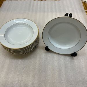 A3-65 Noritake ノリタケ ディナープレート プレート 皿 9枚セット 直径22.5cm 洋食器 