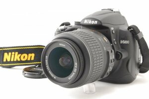 1円スタート【603ショット】Nikon ニコン D5000 DX AF-S NIKKOR 18-55mm f3.5-5.6G デジタル一眼カメラ ストラップ付 #553