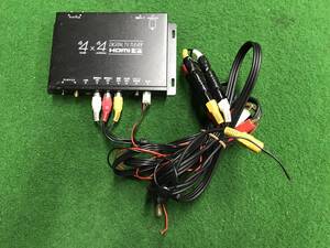 さ２９１３　DIGITAL TV TUNER　[４×４]　 HDMI出力　メーカー不明　チューナー