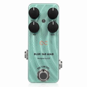 最落無し! One Control　BLUE 360 AIAB　/ a47319　伝説のベースアンプAcoustic 360/361のサウンドを超小型ペダルで！　1円